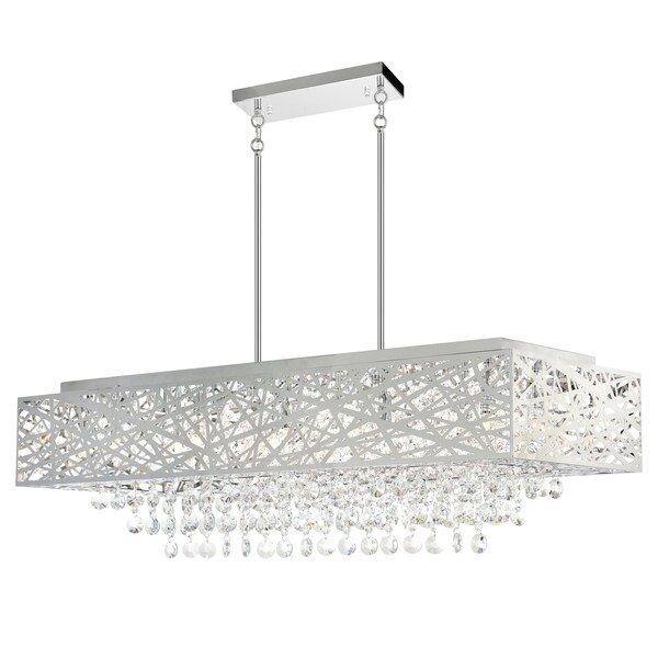 Cwi Lighting Eternity 16 Light Chandelier With Chrome Finish 1032P46-16-601-RC - main